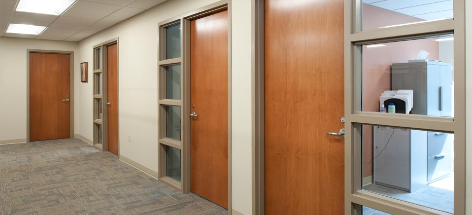 Door, frames and  hardware.